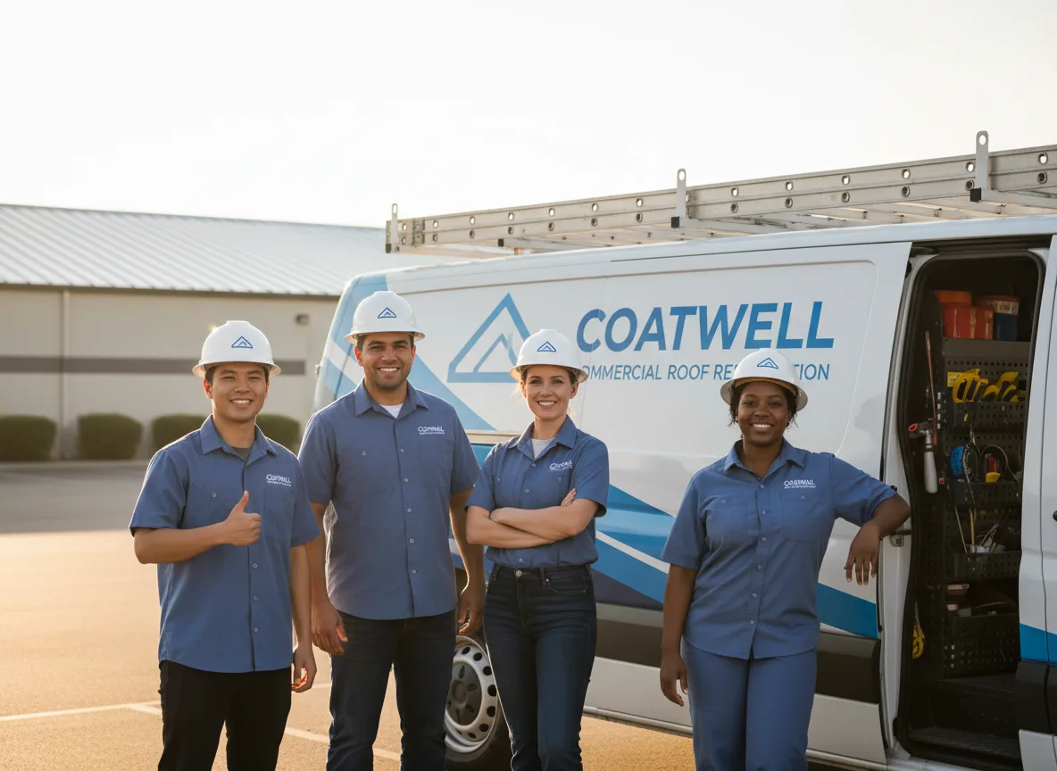 Commercial roof coating company in Speedwell, VA